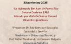 Conferencia histórica sobre el hiteño Suárez Coronel