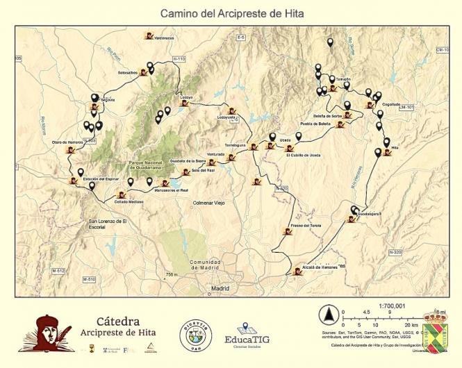 Mapa Camino Arcipreste web
