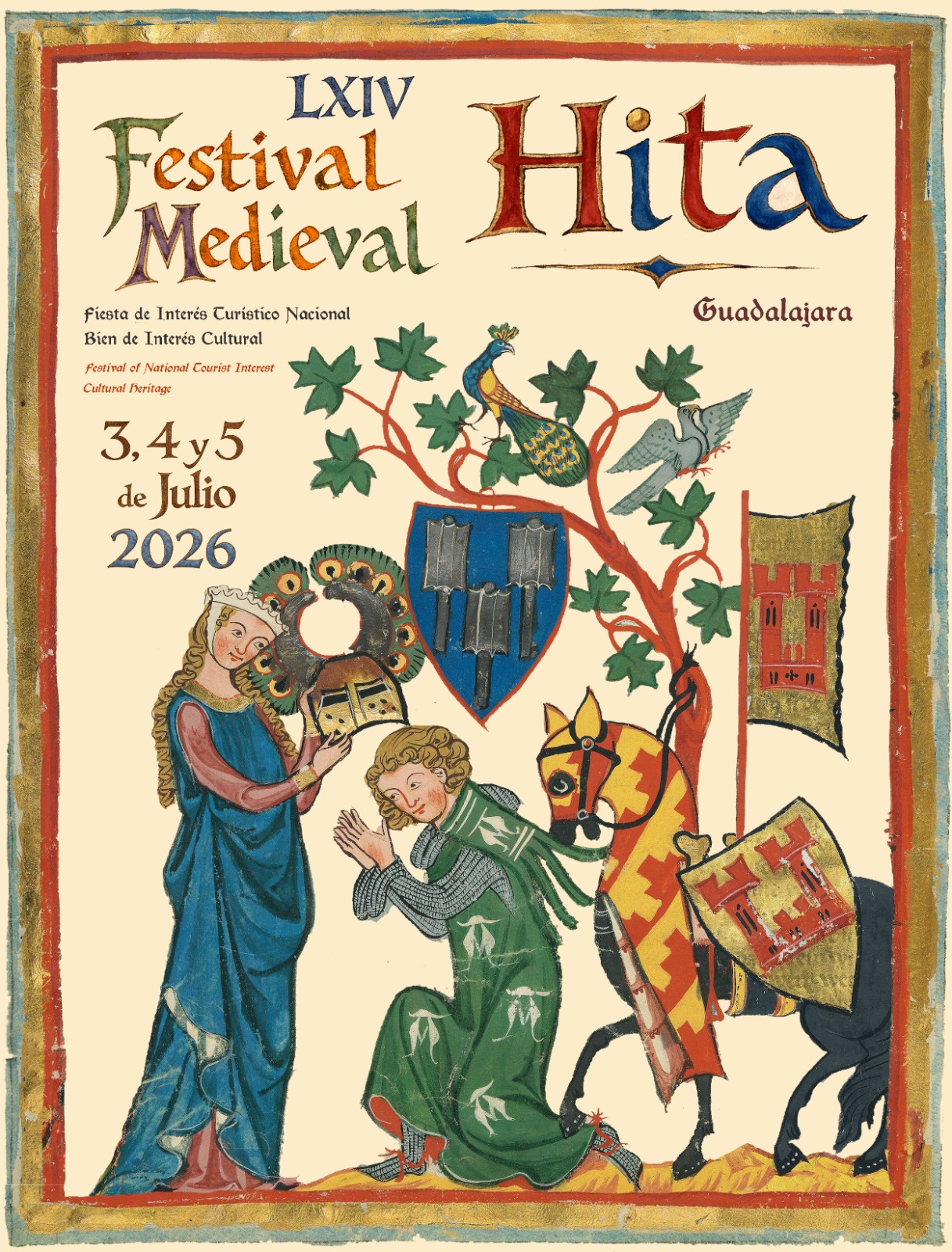 64º Festival Medieval de Hita 4 de julio de 2026